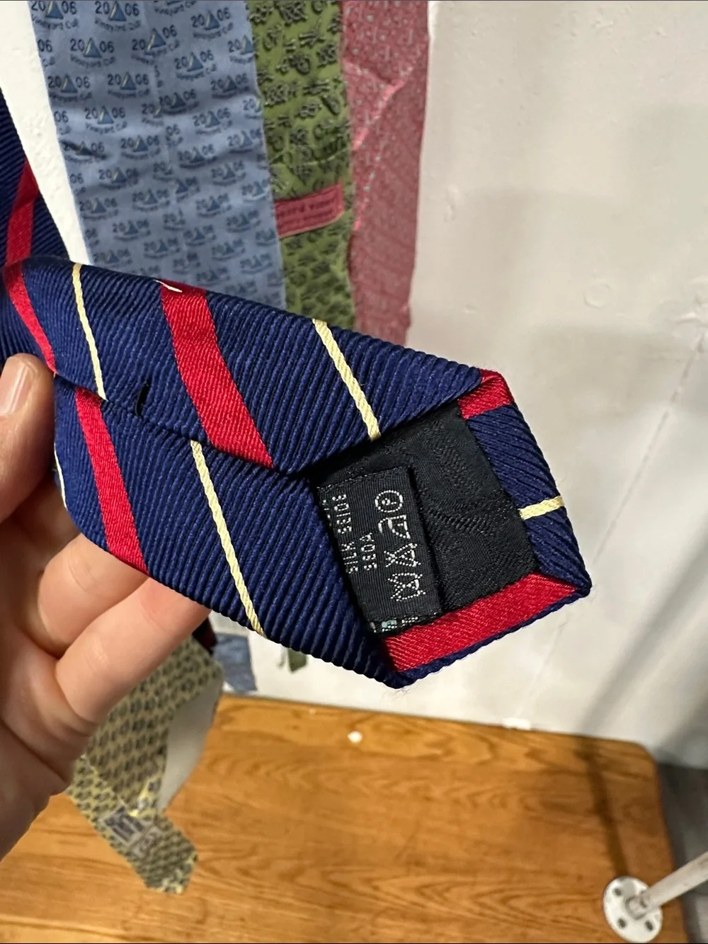Men's Burberry and vineyard vines Tie - and silk scarf Vineyard cup 2006